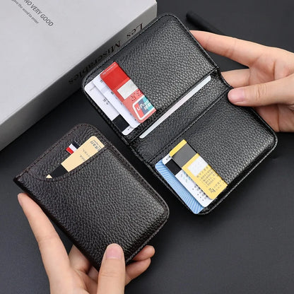 PU Leather Portable Super Slim Soft Wallet