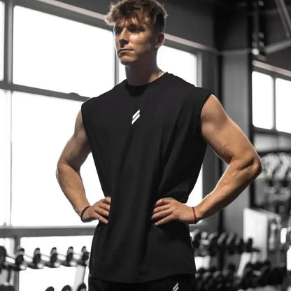 Sleeveless Quick-drying Fitness/Bodybuilding Shirt For Men