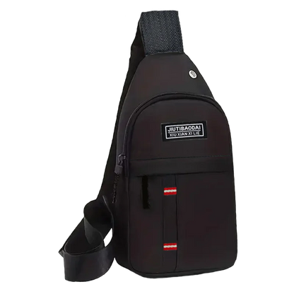 Neutral style, adjustable front pocket for both men and women, single shoulder Oxford cloth pocket bag