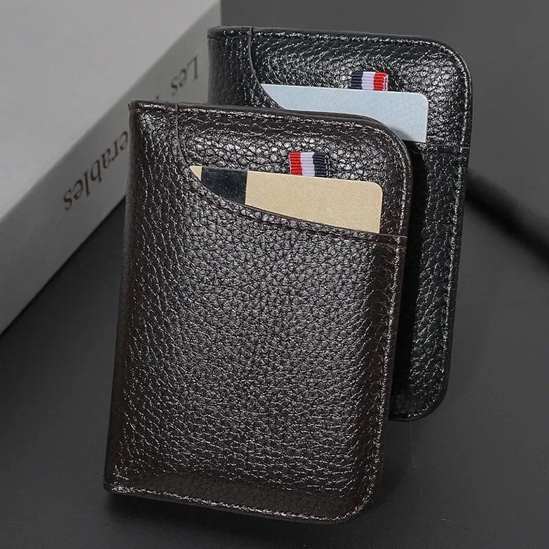 PU Leather Portable Super Slim Soft Wallet