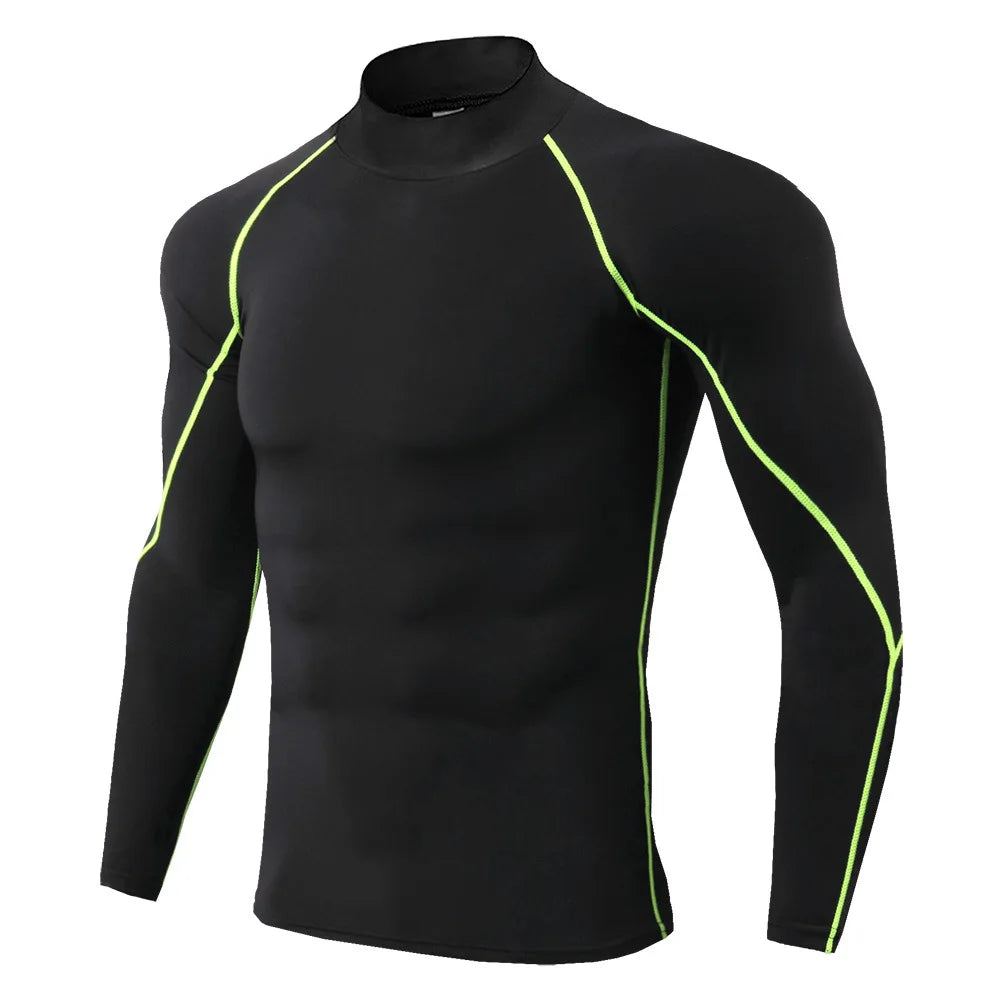 Men Compression Long Sleeve Sportswear