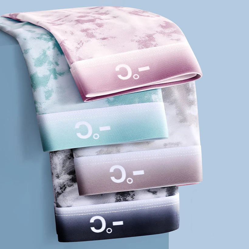 4pcs Boxer Shorts Men's Ice Silk Underwear Cool Underpants Breathable Sexy Thin Panties U Convex Lingerie Wholesale Lots L-6XL