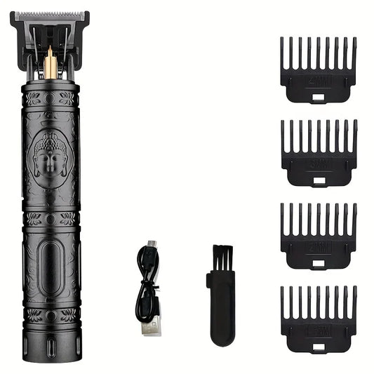 Professional Wireless Hair Clipper for Men Trimmer Set Beard Grooming Kit Precision Cutter Easy Use hair clipper limit comb