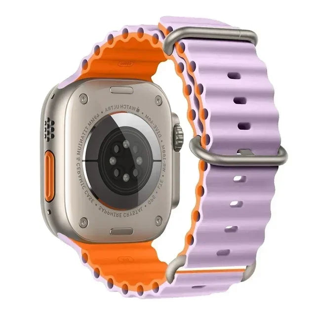 Ocean Straps for Apple Watch Band 44mm 40mm 45mm 49mm 41mm 42mm 38mm 46mm bracelet correa iWatch series 7 6 3 se 8 Ultra 2 9 10