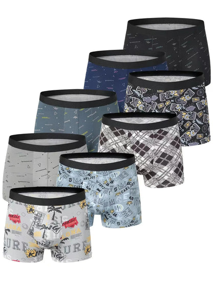 4 Pack Boxer Underwear / Swimming Trunks