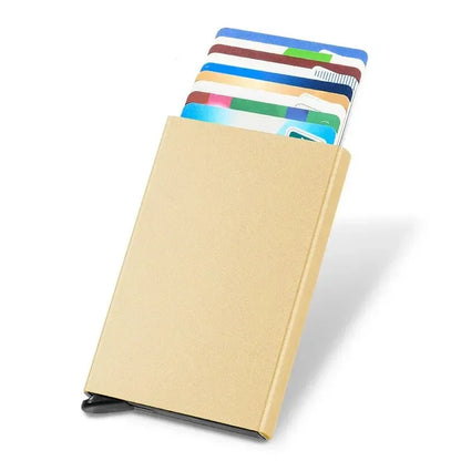 Smart Anti Rfid Blocking Men ID Credit Bank Card Holder Wallet