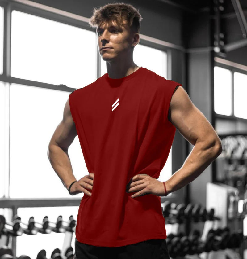 Sleeveless Quick-drying Fitness/Bodybuilding Shirt For Men