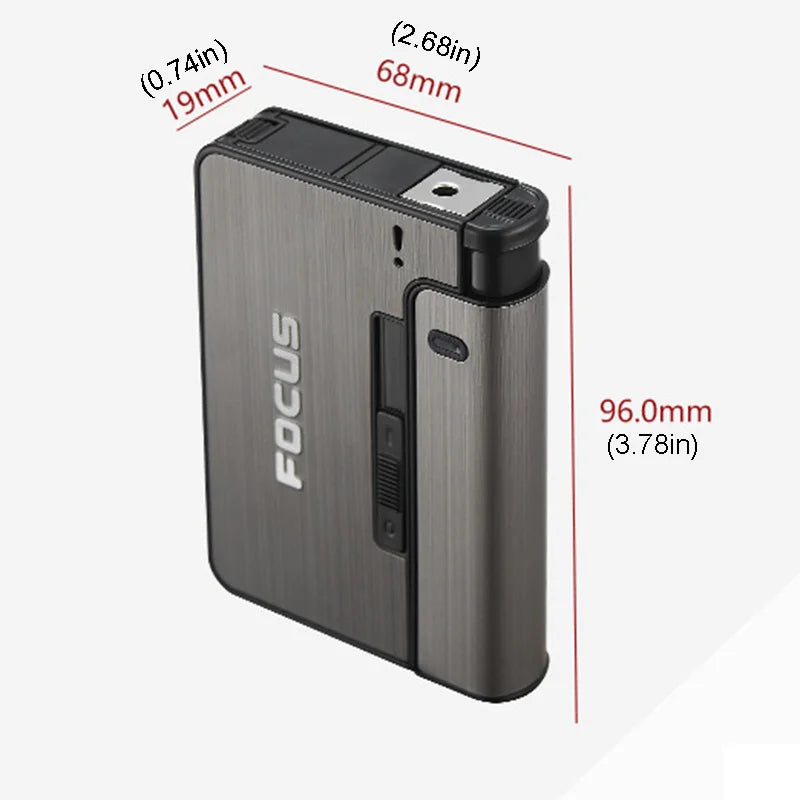 Portable Cigarette Case Box for 10pcs