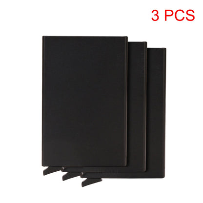 Rfid Credit Card Holder Metal Thin Slim Smart Wallet Men Women Wallets Pop Up Minimalist Small Black Purse Mini Walets for Men