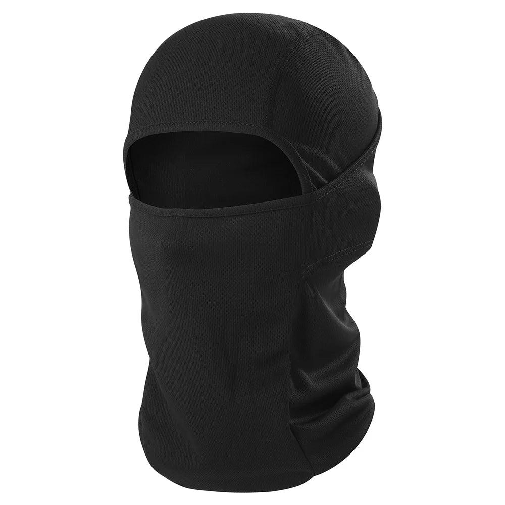 MusionTactical Balaclava Full Face Mask Quick-dryHiking Cycling Camping Hunting AirsoftHood Cap Bike Head Cover Summer Men Women