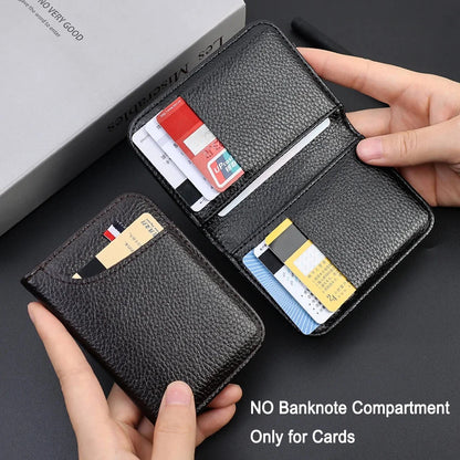 Portable Super Slim Soft PU Leather Wallet