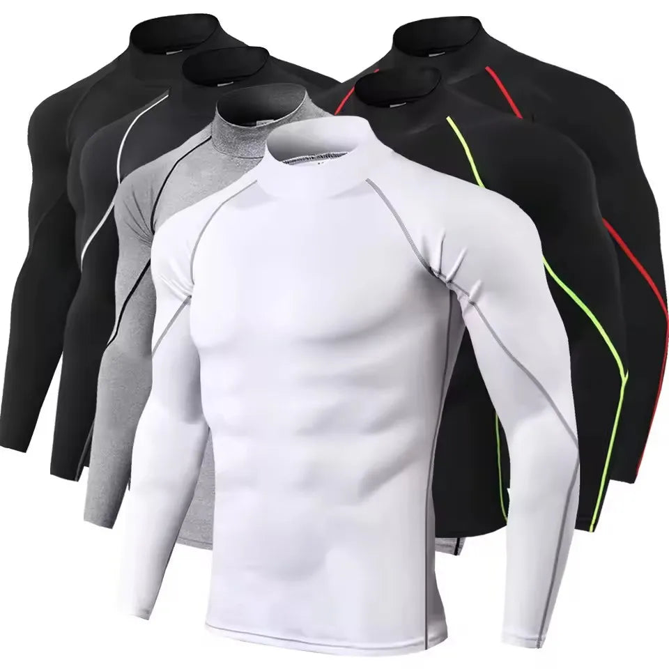 Men Compression Long Sleeve Sportswear