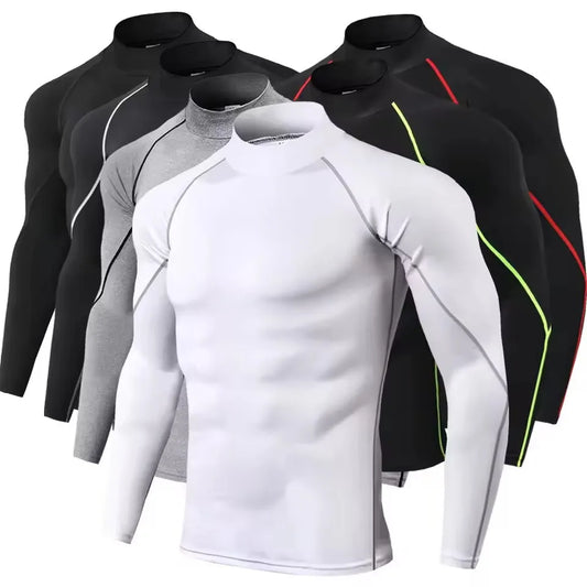 Men Compression Long Sleeve Sportswear