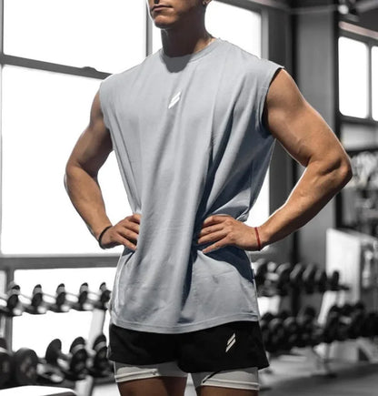 Sleeveless Quick-drying Fitness/Bodybuilding Shirt For Men