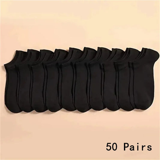 Unisex Breathable Lightweight Cotton Ankle Socks for Running Gym Daily Wear Comfortable No-Show Socks