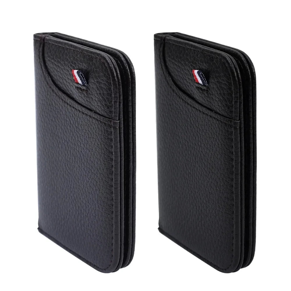 PU Leather Portable Super Slim Soft Wallet