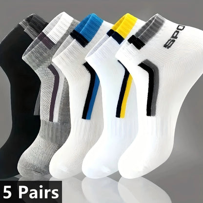 10 Pairs of Men's/women's Boat Socks, Plain Color, Anti Odor, Summer Ankle Socks, Casual and Breathable Low Waisted Socks