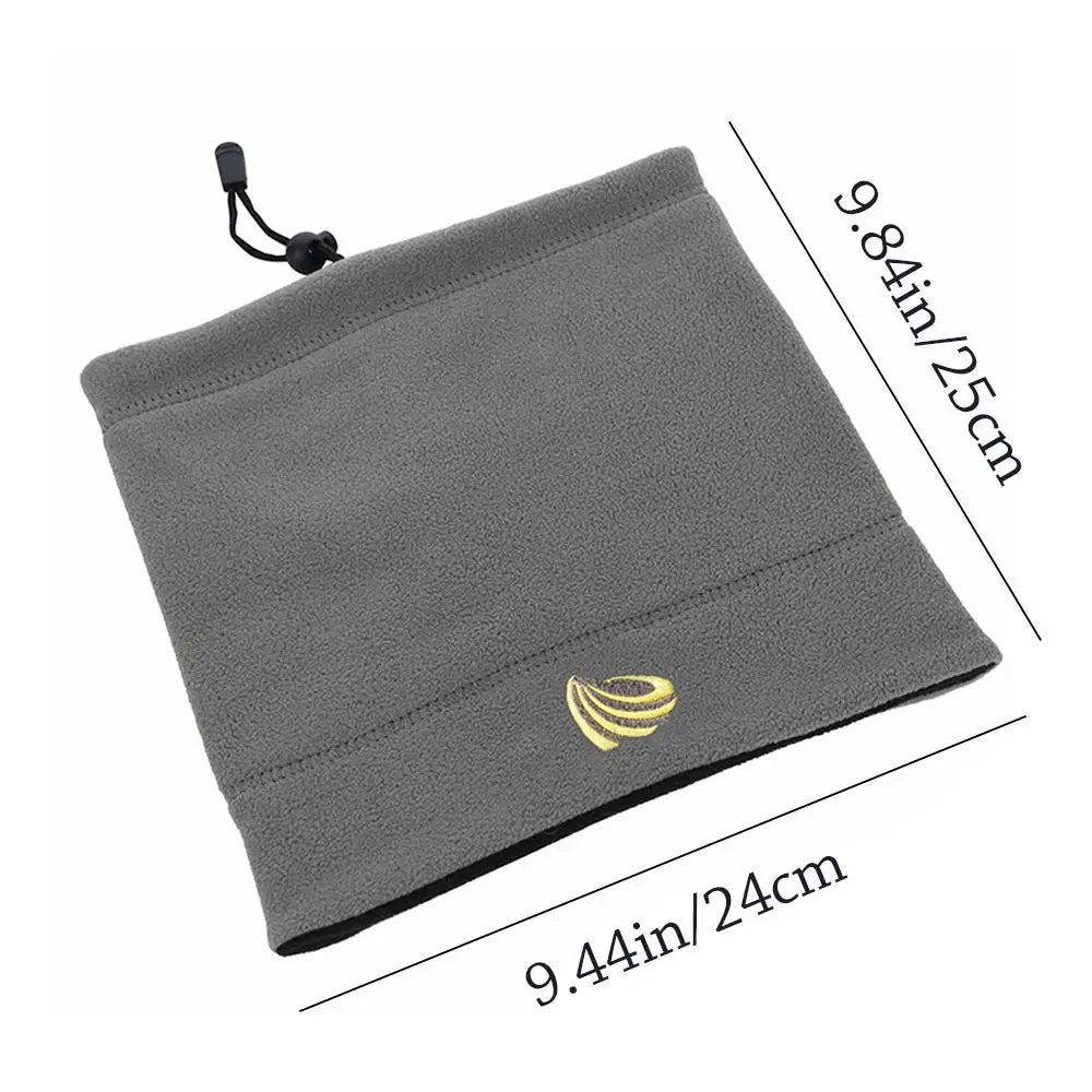 Winter Outdoor Sports Scarves Fleece Neck Gaiter Ski Tube Scarf Half Face Cover For Men Women Cold-proof Collar Neckerchief