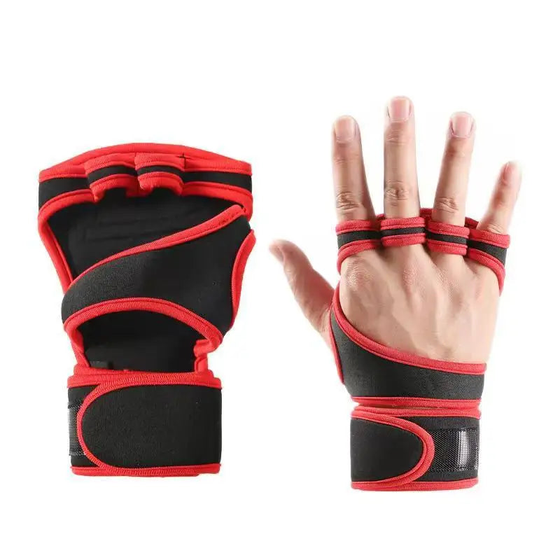Training Sport Gloves for Men Women Workout Gloves Fitness Body Building Weightlifting Gym Hand Wrist Palm Protector Gloves