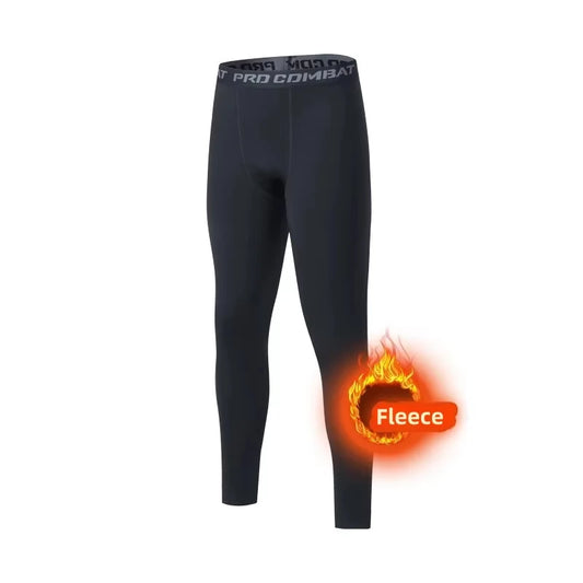 Winter Men's Warm Underwear Men's Wool Tight Pants Warm Pants Heat Shrink Underpants Men's Warm Pants