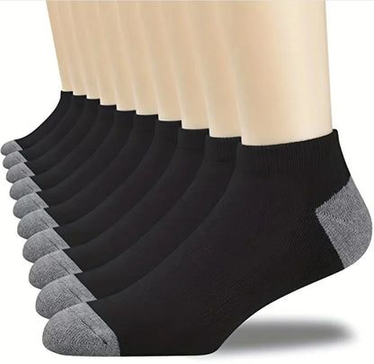10/5/3pairs Breathable Con Sports Stockings Men Bamboo Fiber Autumn and Winter Men Socks Sweat Absorption Deodorant Business Sox