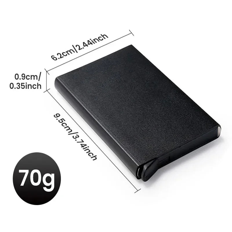 Smart Anti Rfid Blocking Men ID Credit Bank Card Holder Wallet