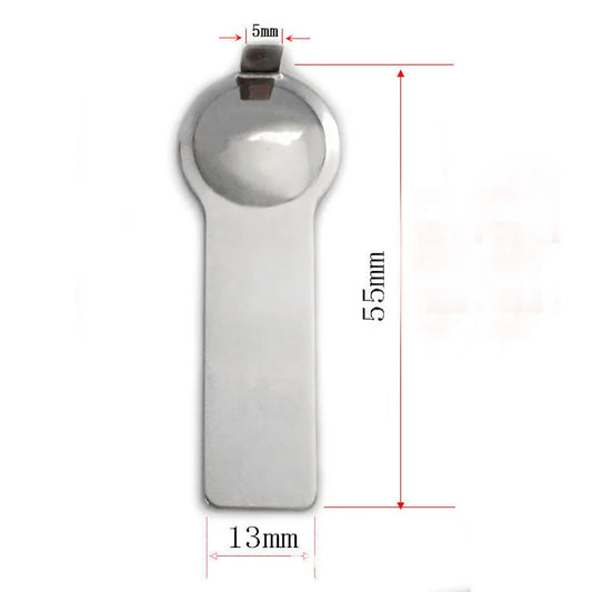 Trendy Square Italy Stainless Steel Bracelets For Women Men HipHop Metal Italian Modules Stretchable Gift Birthday Party Jewelry